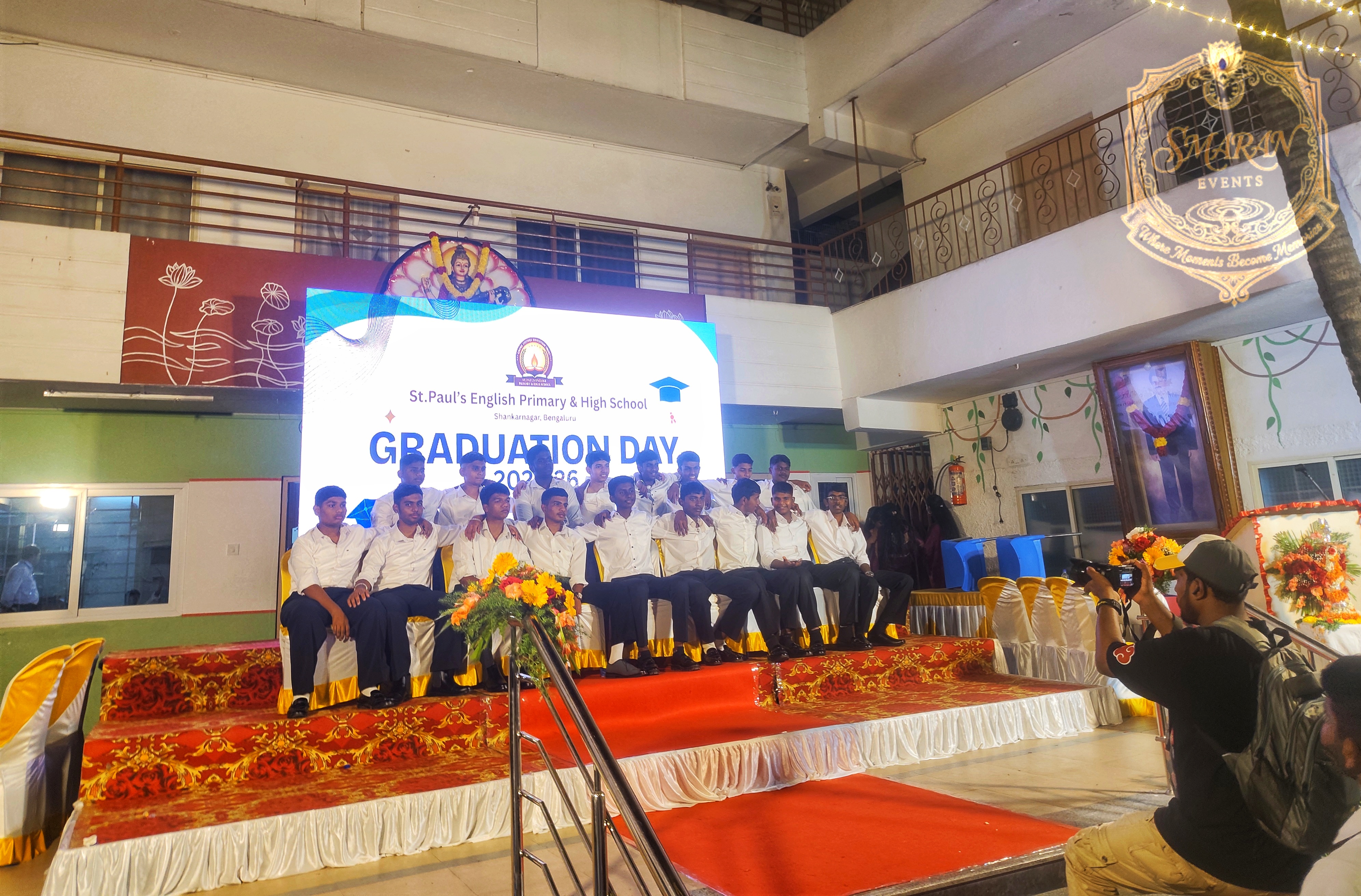 School Graduation Event Setup Bangalore